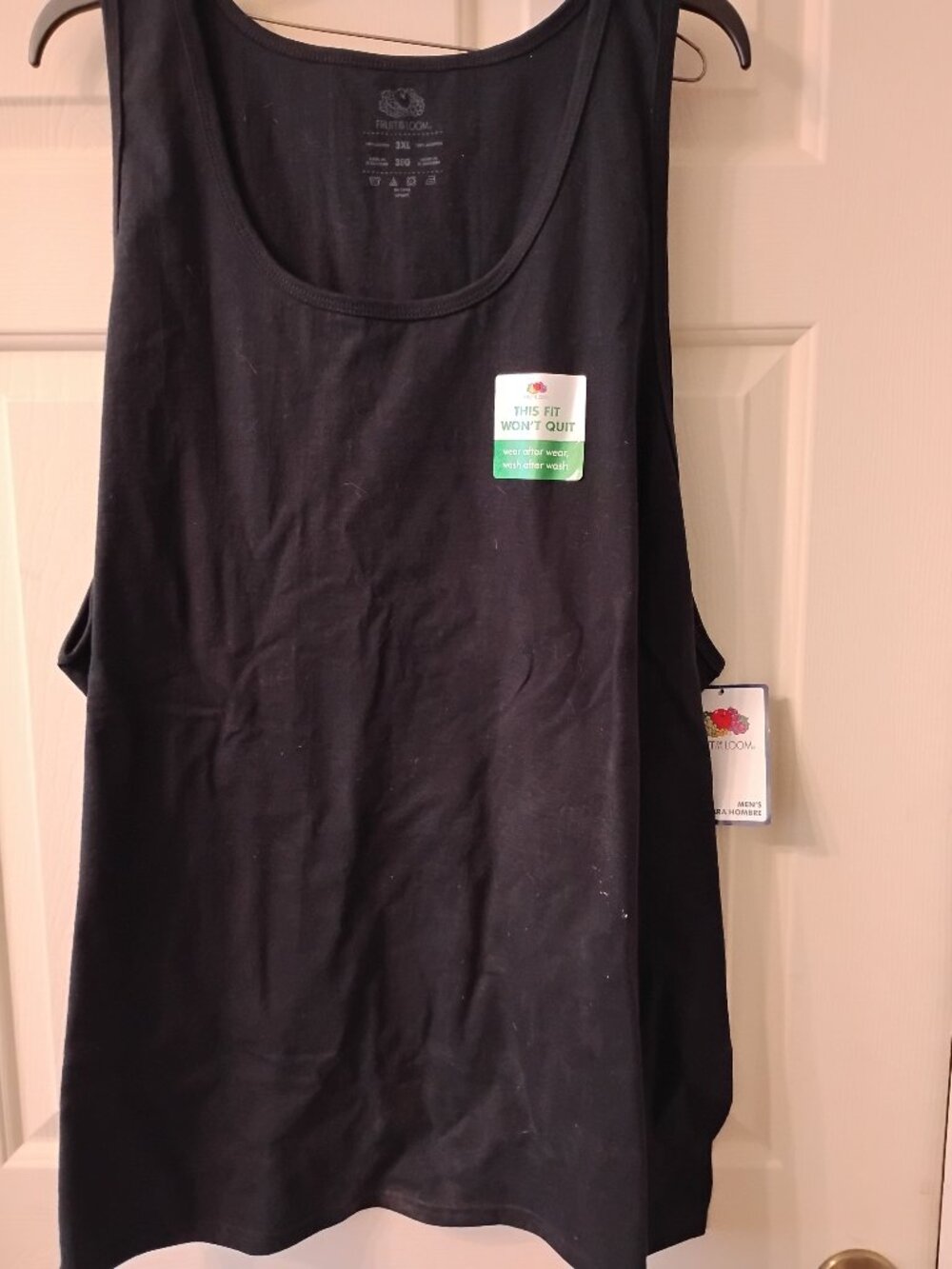 New Men's Sleeveless Shirt 3XL
